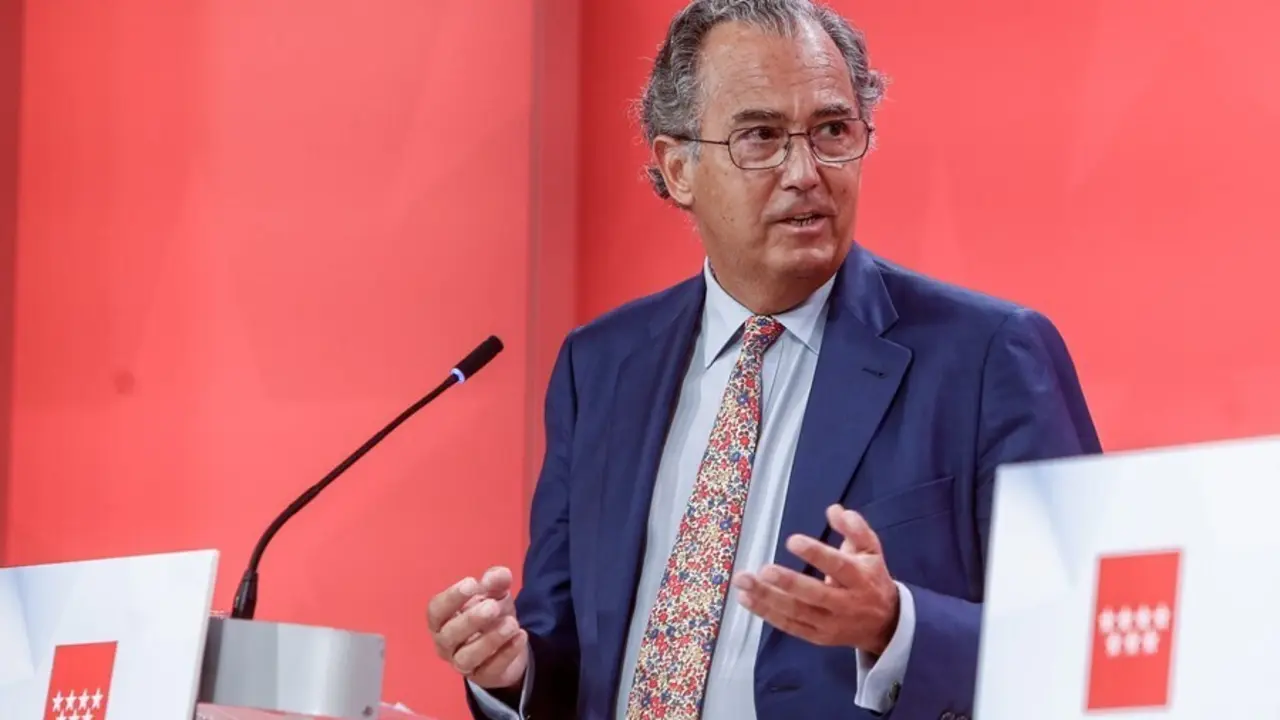 El consejero de Educaci&oacute;n, Universidades, Ciencia y portavoz de la Comunidad de Madrid, Enrique Ossorio.