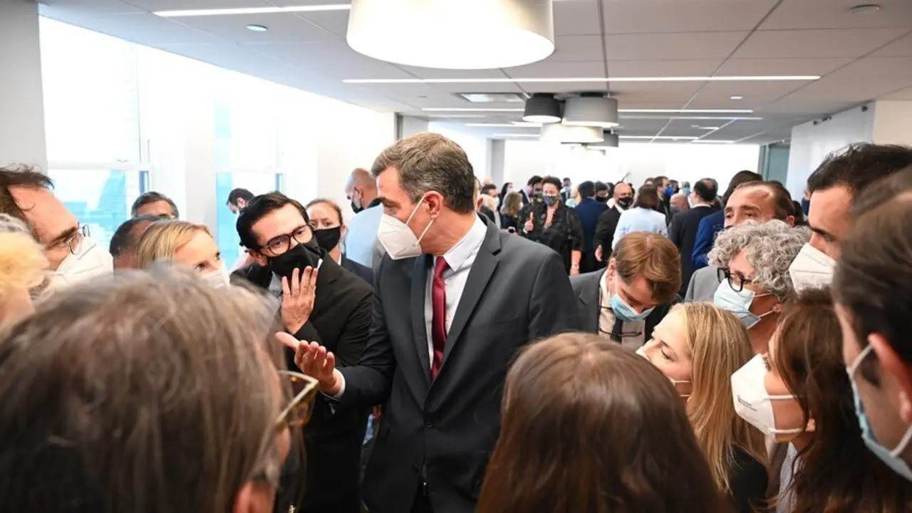 El presidente del Gobierno, Pedro S&aacute;nchez, en Nueva York