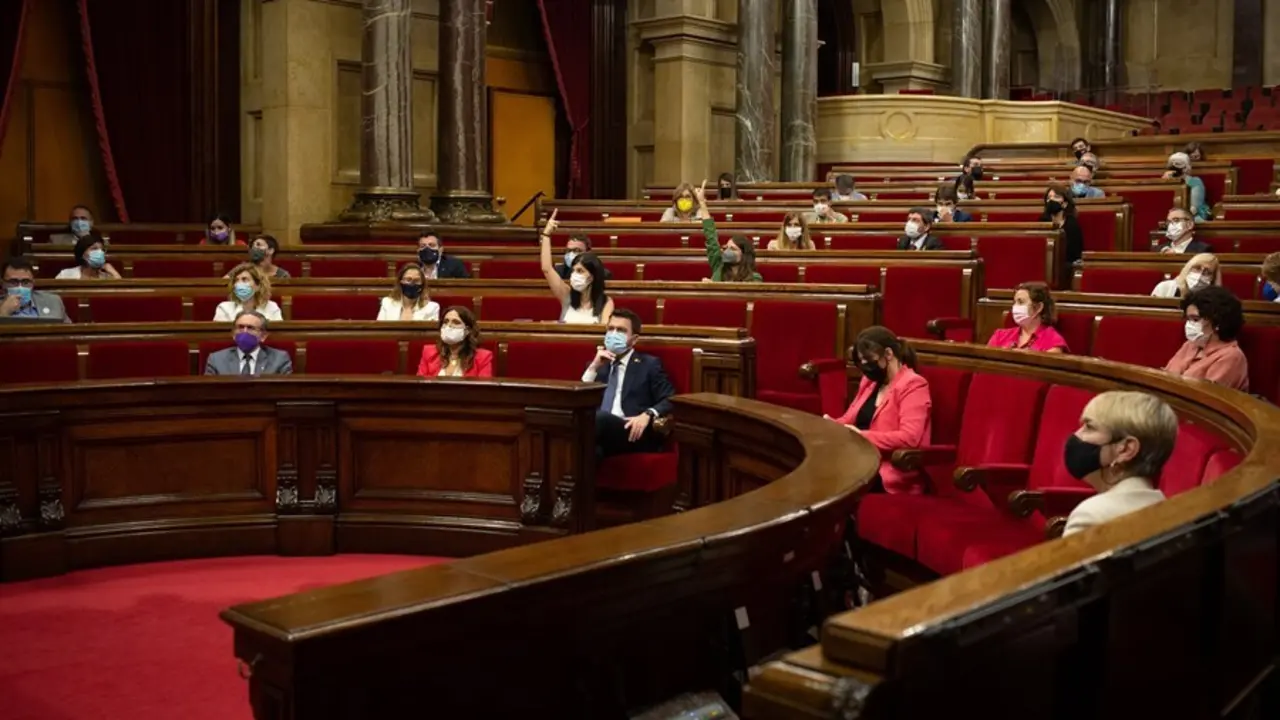 Pleno del Parlament