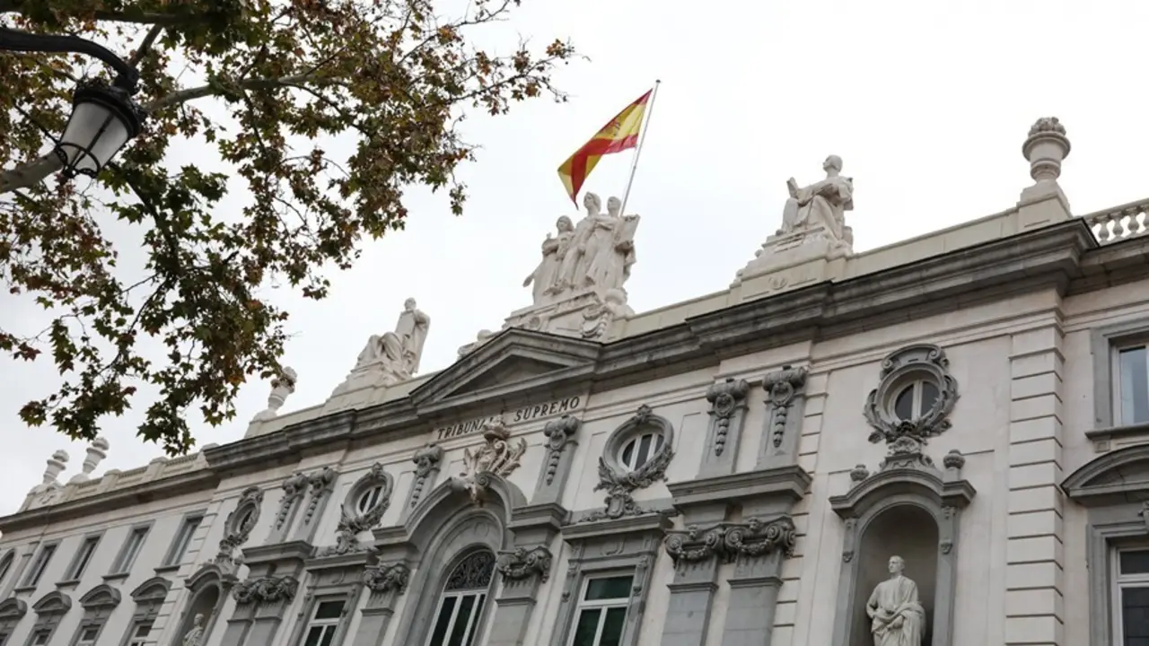 Archivo - Fachada del edificio del Tribunal Supremo 