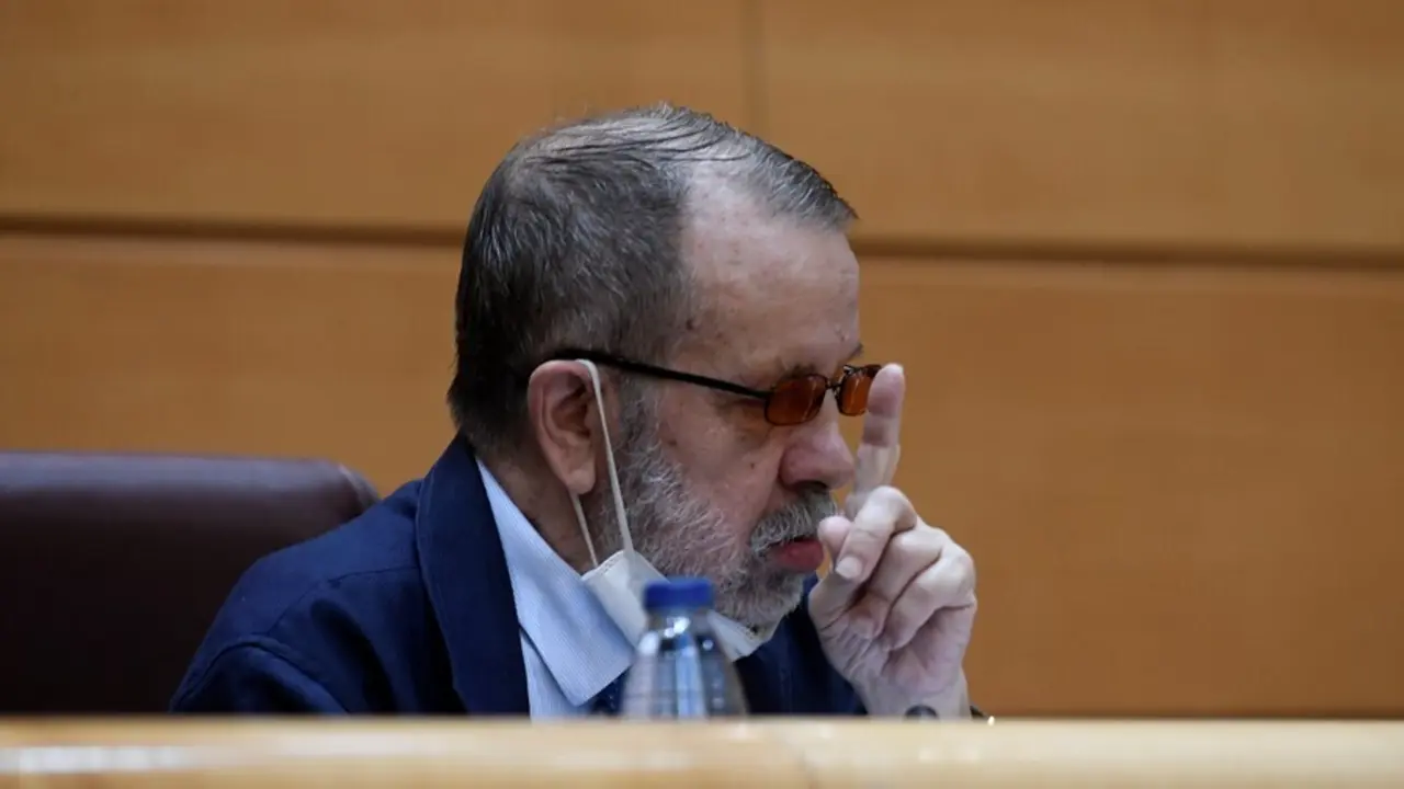 Archivo - El Defensor del Pueblo en funciones, Francisco Miguel Fern&aacute;ndez Marug&aacute;n.