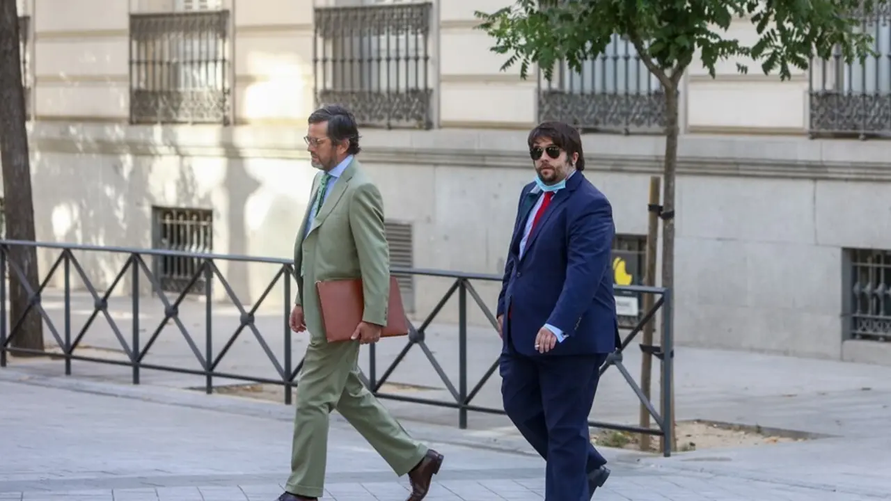 El perito Javier Rubio Alamillo a su llegada a la Audiencia Nacional para declarar en el marco de la investigaci&oacute;n sobre la 'Operaci&oacute;n Kitchen'.
