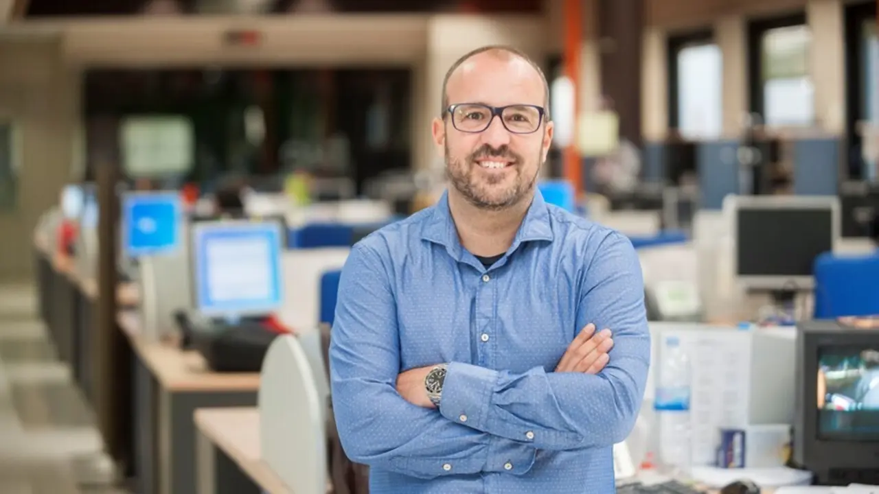 El periodista Rafa Lara
