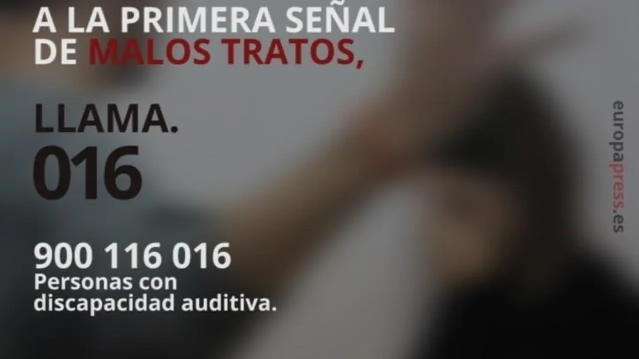 Archivo - Tel&eacute;fono 016 contra la violencia de g&eacute;nero