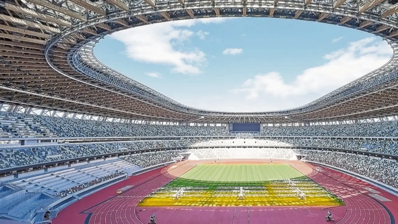 Vista del estadio ol&iacute;mpico de Tokio. / EFE