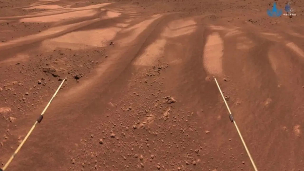 Superficie de Utopia Planitia por la que circula Zhurong