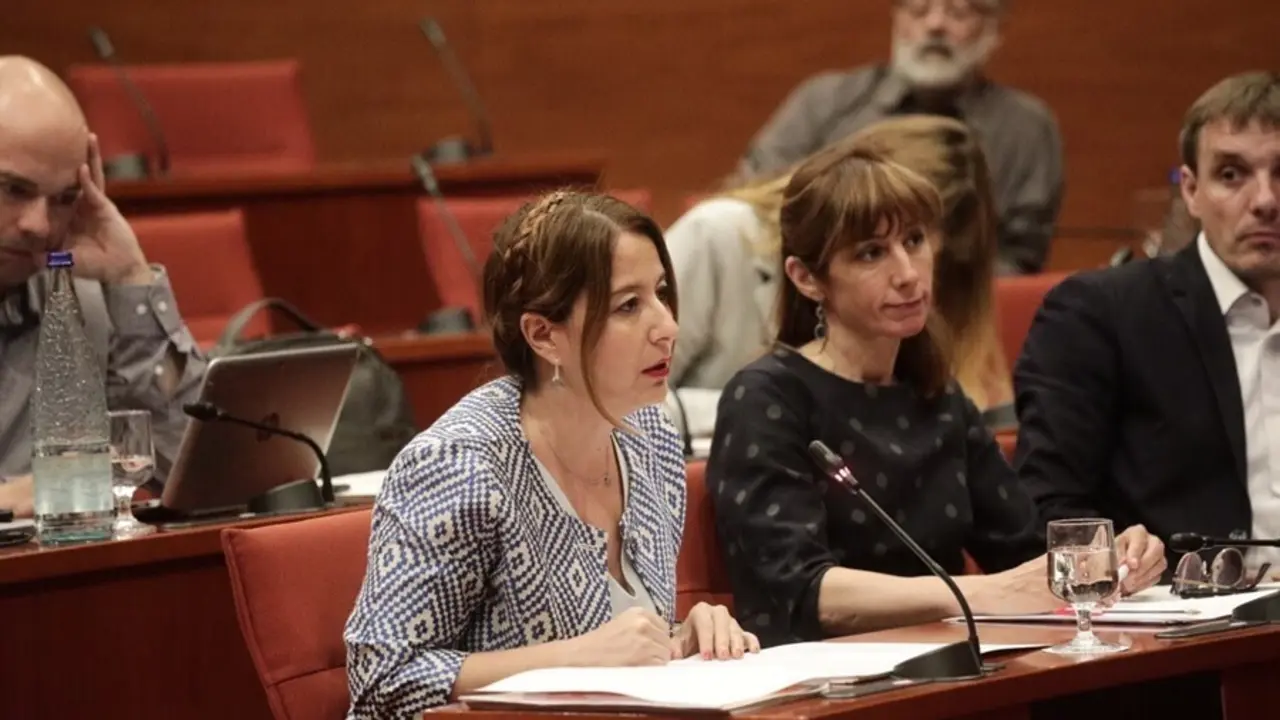 Archivo - Sonia Sierra en el Parlament