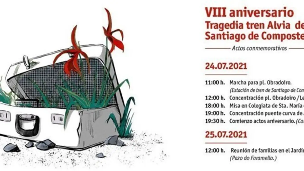 Actos por el octavo aniversario de Angrois