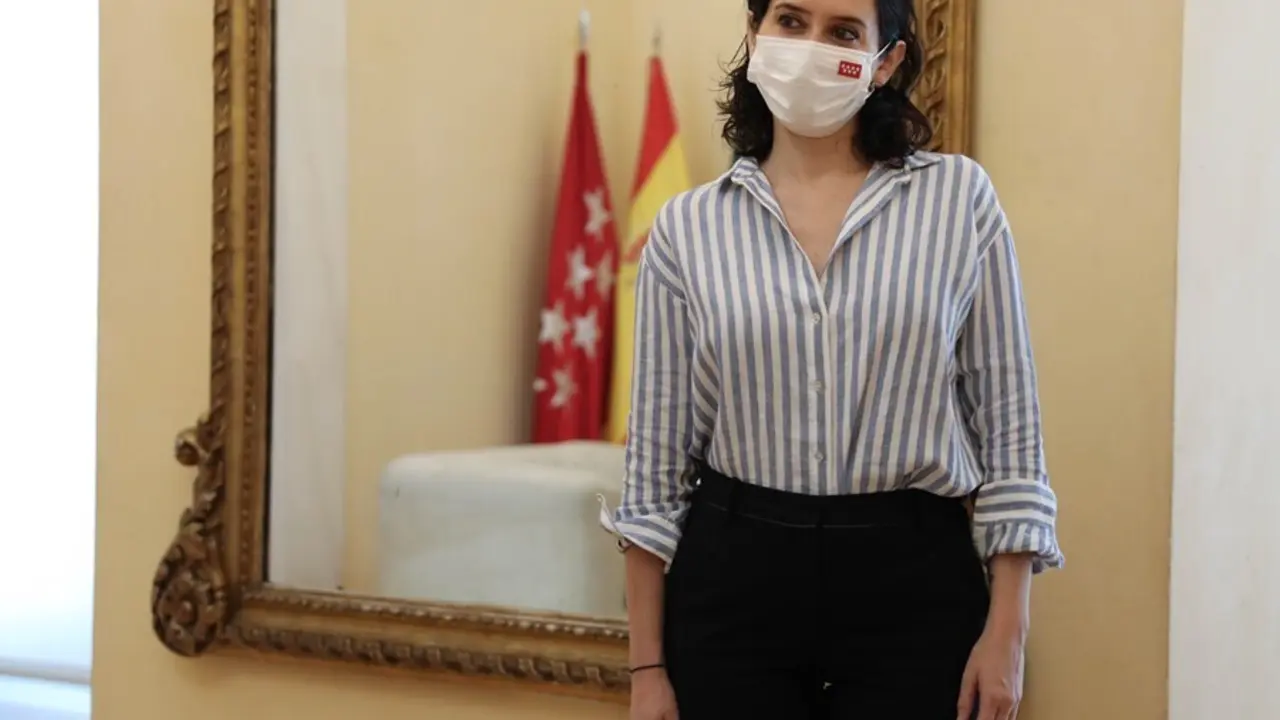 La presidenta de la Comunidad de Madrid, Isabel D&iacute;az Ayuso.