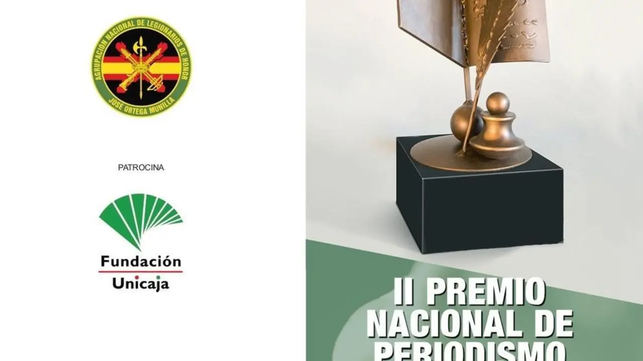 Archivo - Cartel II PREMIO PERIODISMO JOS&Eacute; ORTEGA MUNILLA