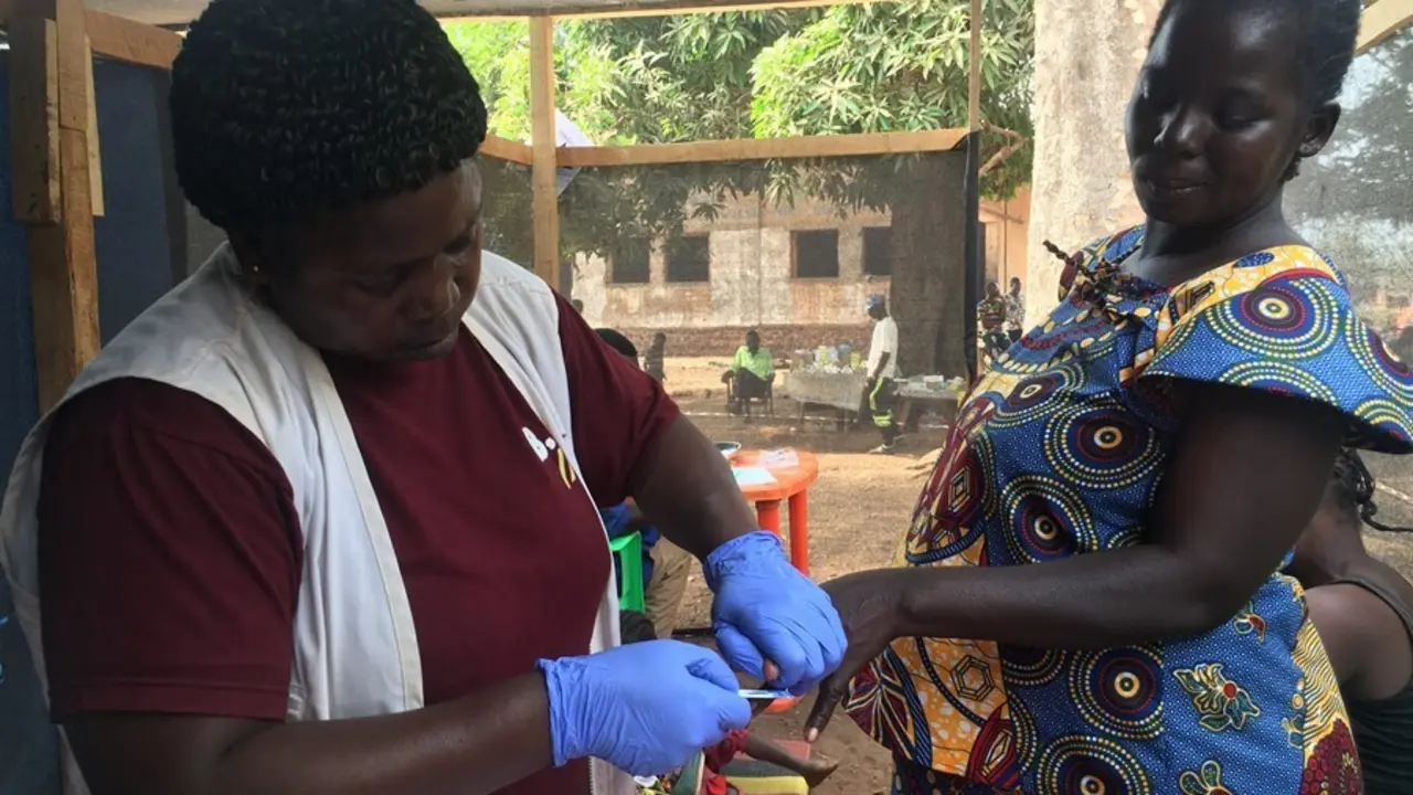 Archivo - Atenci&oacute;n m&eacute;dica de MSF en Grimari, Rep&uacute;blica Centroafricana
