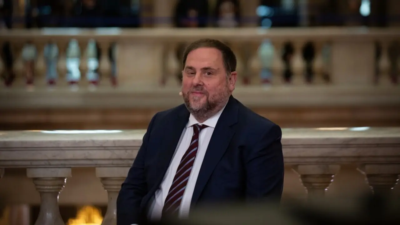 Archivo - El l&iacute;der de ERC, Oriol Junqueras, a 21 de mayo de 2021, en Barcelona, Catalu&ntilde;a, (Espa&ntilde;a). 