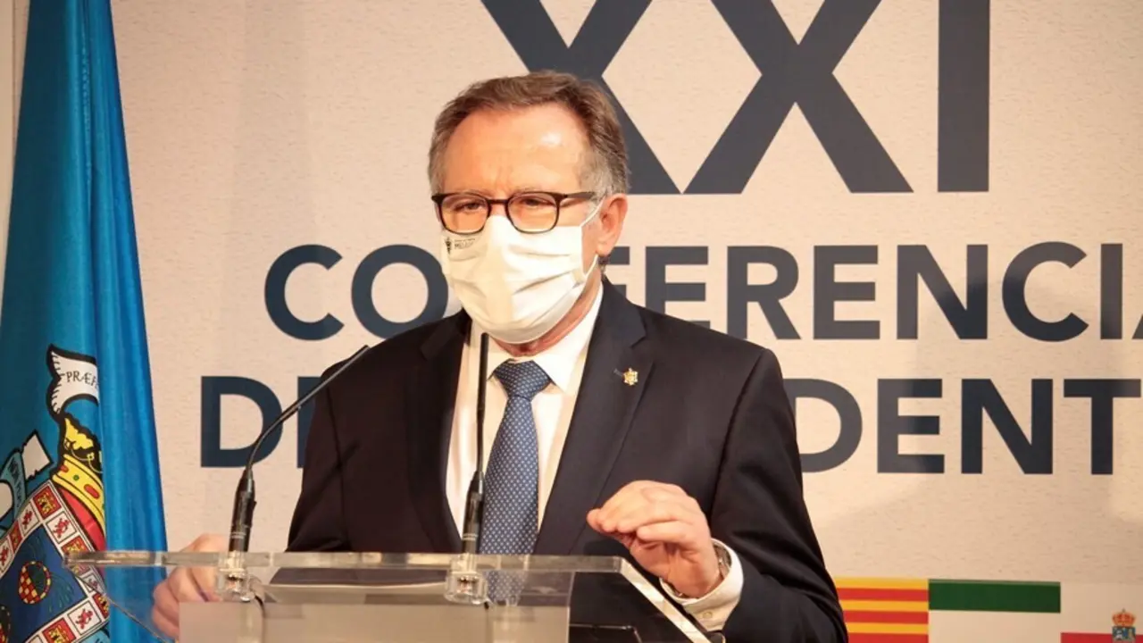 Archivo - El presidente de la Ciudad Aut&oacute;noma de Melilla, Eduardo de Castro.