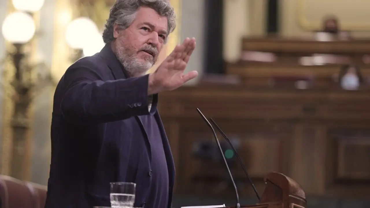El diputado de Unidas Podemos, Juan Antonio L&oacute;pez de Uralde.