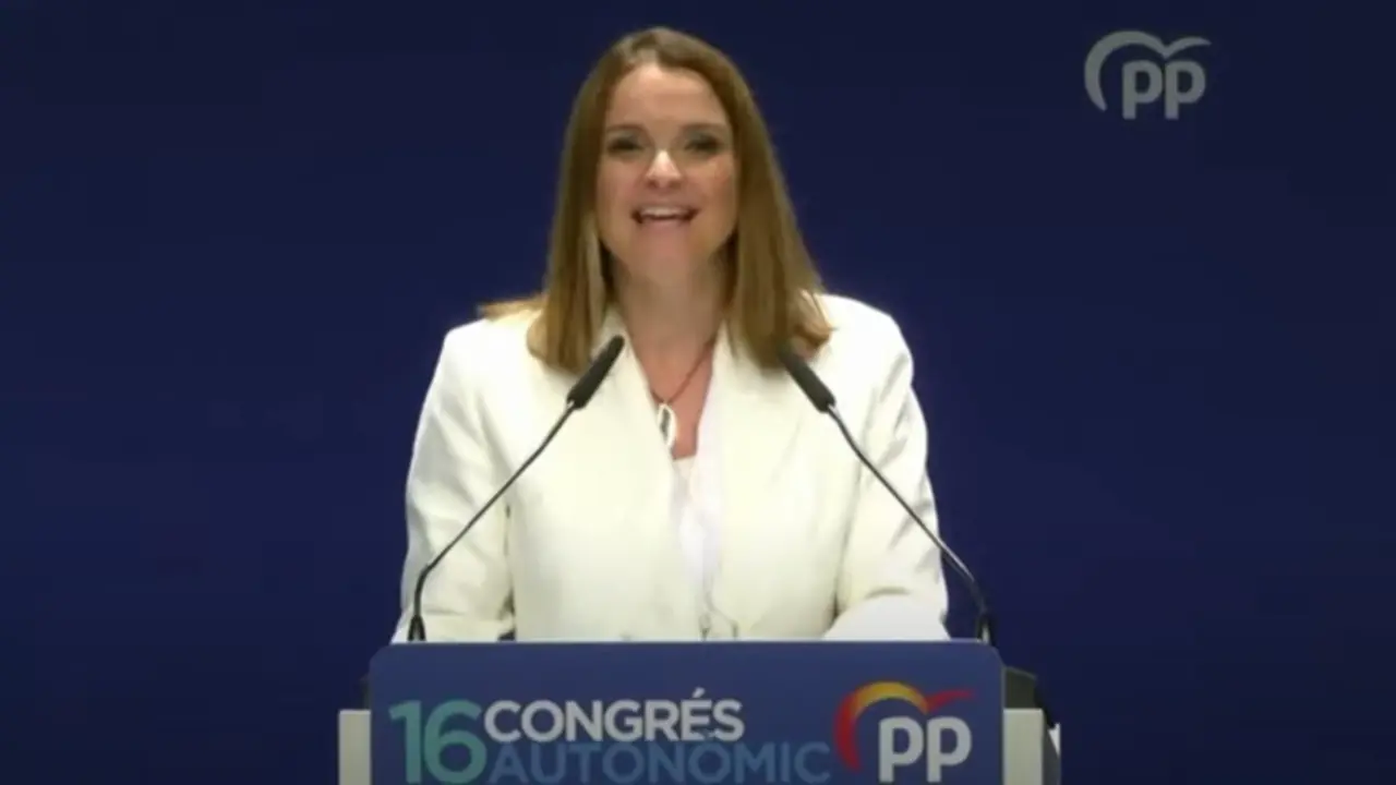 La candidata a presidenta del PP Baleares, Marga Prohens.