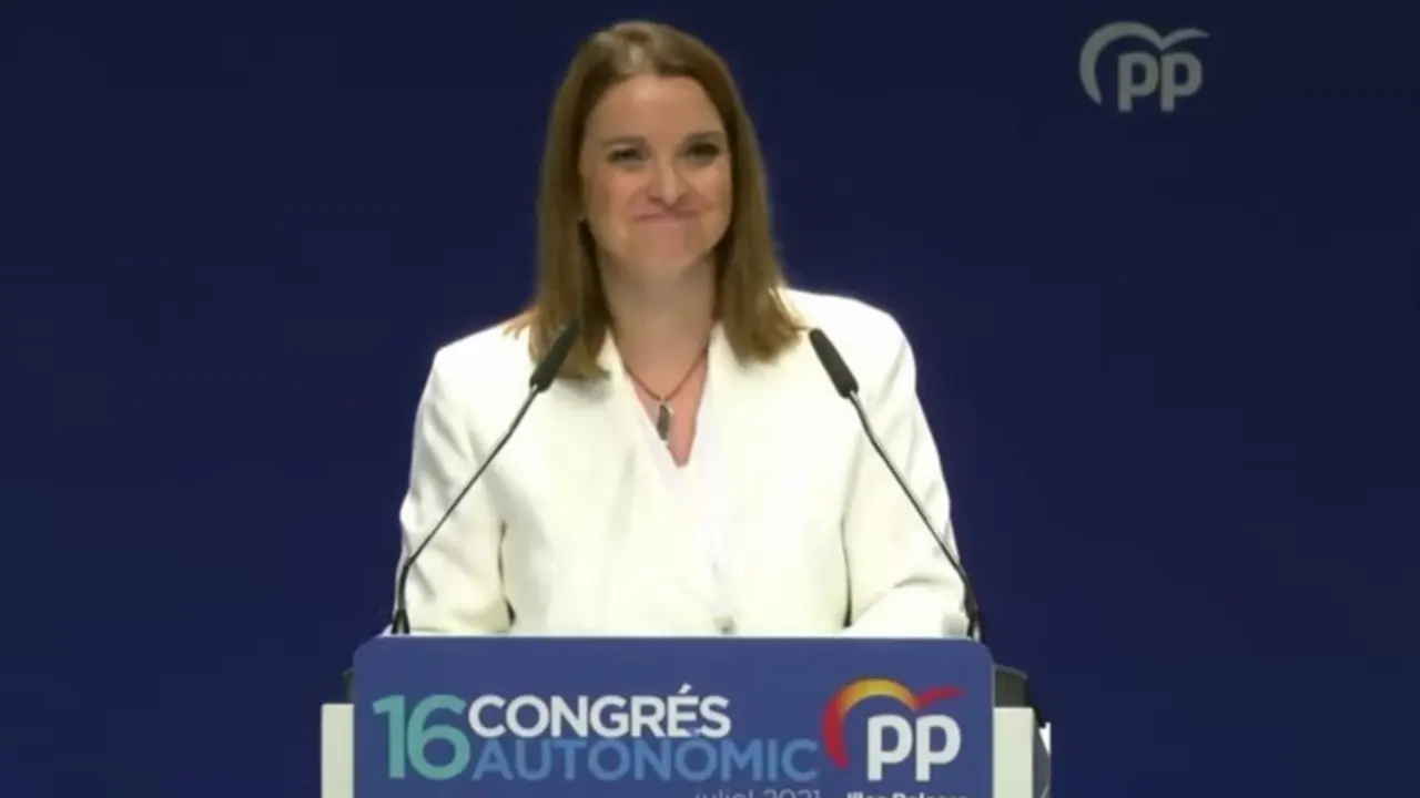 La elegida presidenta del PP en Baleares, Marga Prohens.