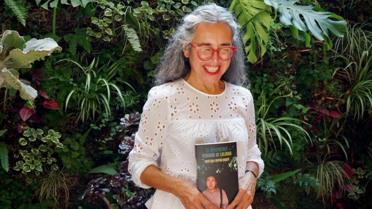 La escritora y traductora mexicana Cristina Rivera en Barcelona