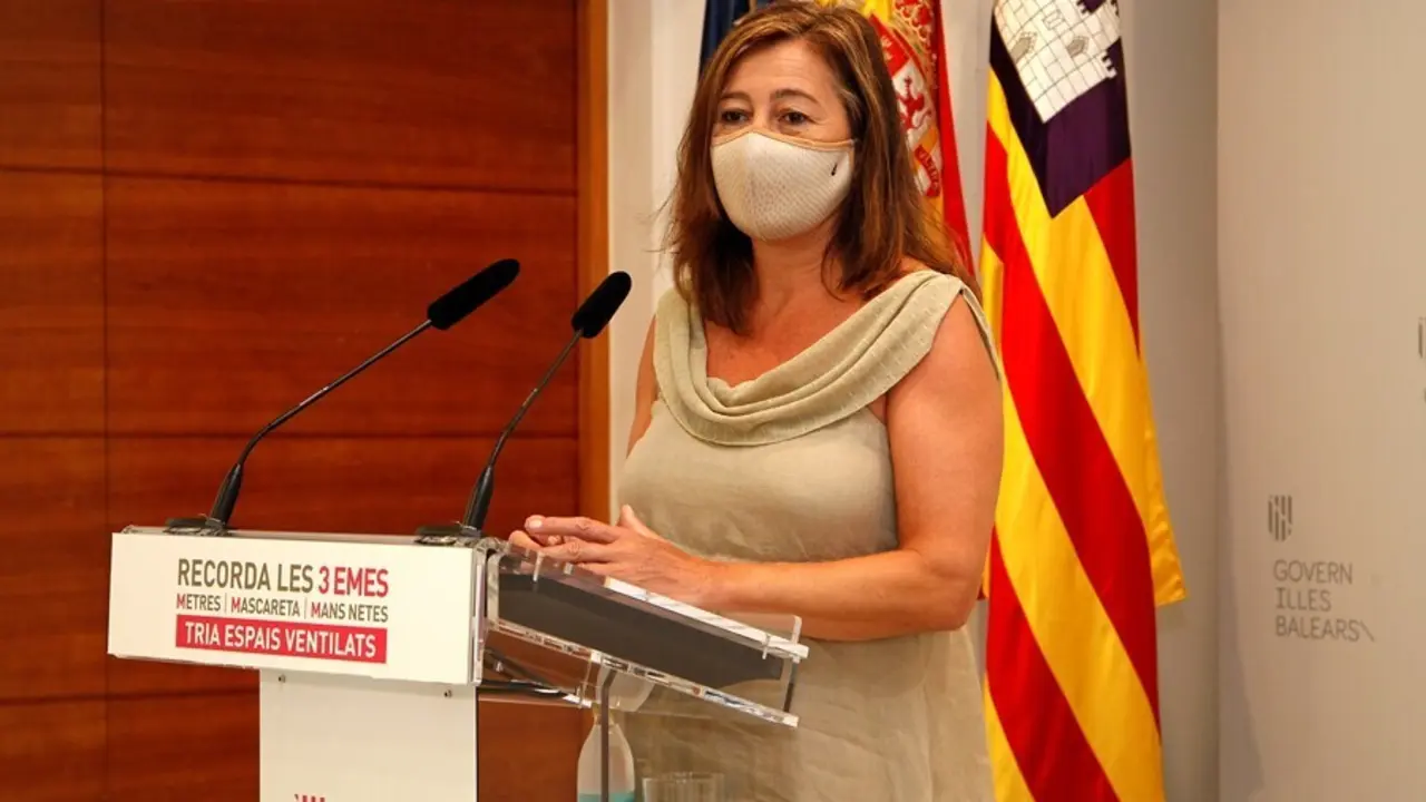 La presidenta del Govern, Francina Armengol.