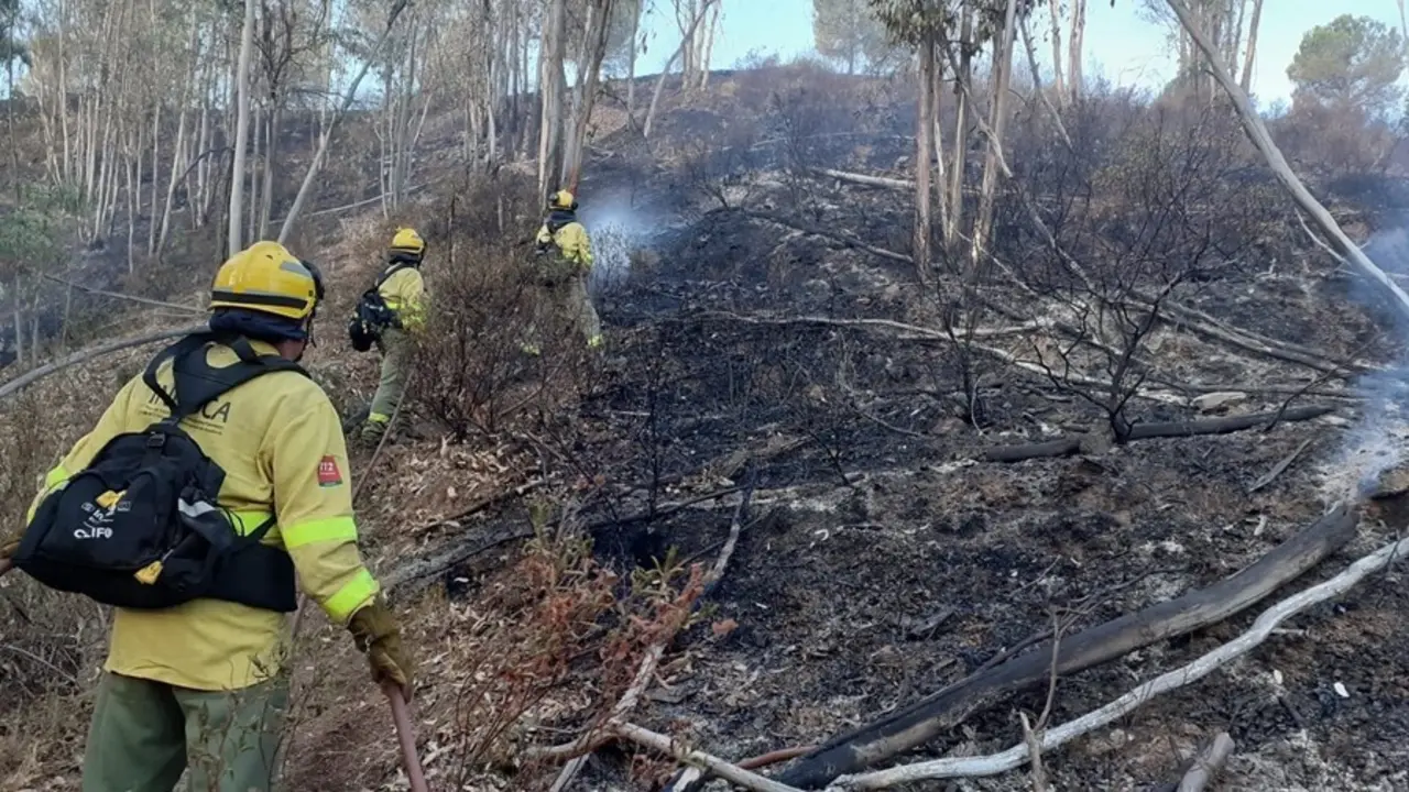Estabilizado el incendio de Villarrasa