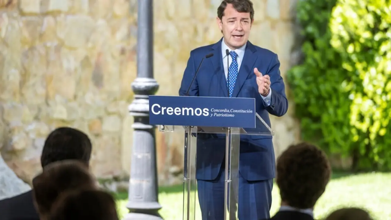 El presidente del PP en Castilla y Le&oacute;n, Alfonso Fern&aacute;ndez Ma&ntilde;ueco, Archivo.