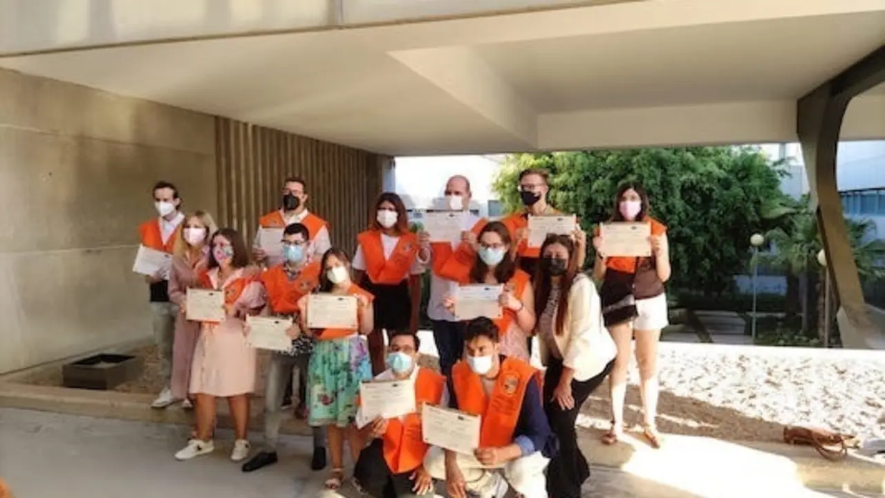 Archivo - Personas con discapacidad en la graduaci&oacute;n de la Universidad de Alicante este curso 2020-2021