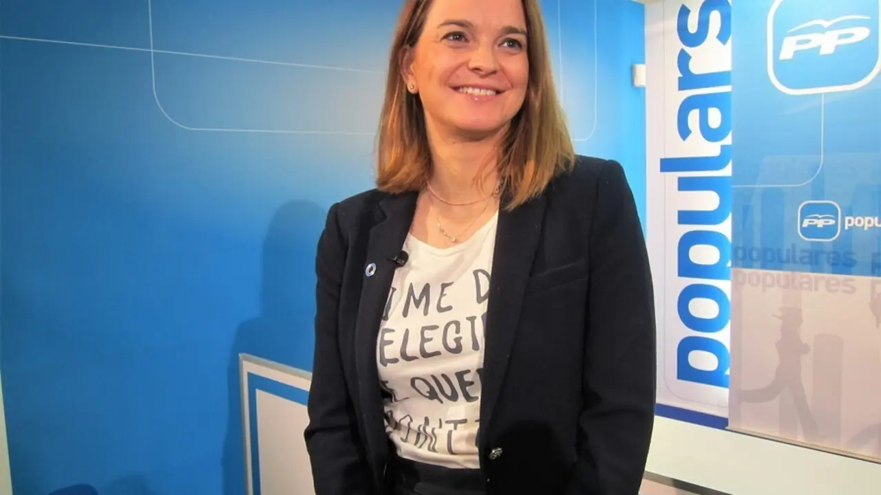 Archivo - La presidenta del PP en en Baleares, Marga Prohens.