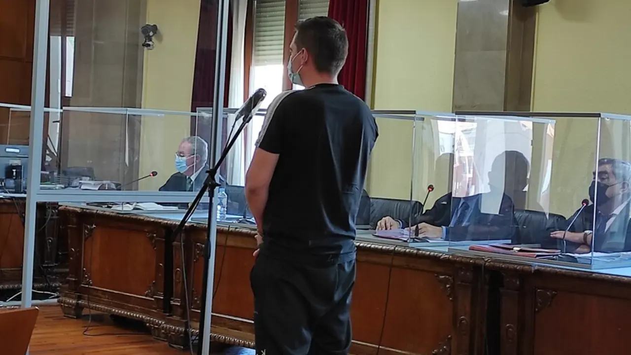 El acusado durante su declaraci&oacute;n en el juicio el pasado mes de junio