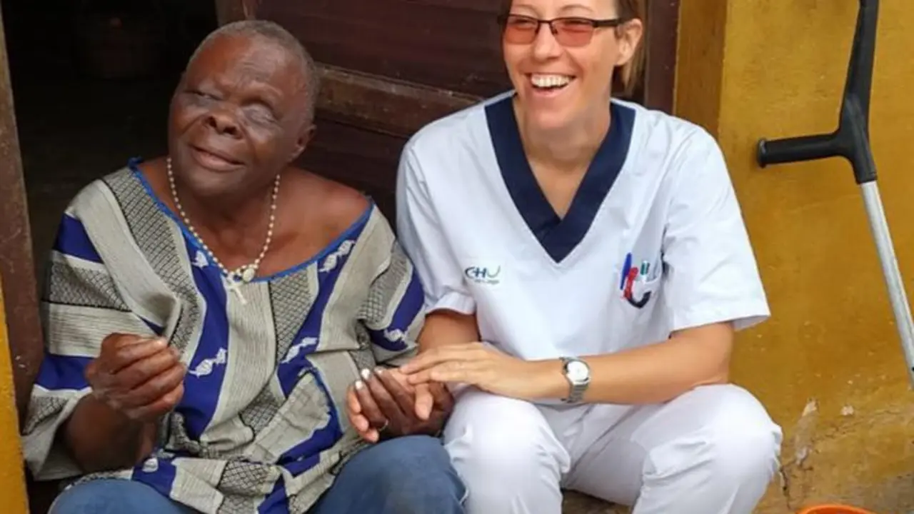 La religiosa carmelita descalza Pascale Nicolas ha estado en Valencia para ampliar y renovar una leproser&iacute;a en Camer&uacute;n gracias a Manos Unidas Valencia y a otros benefactores.