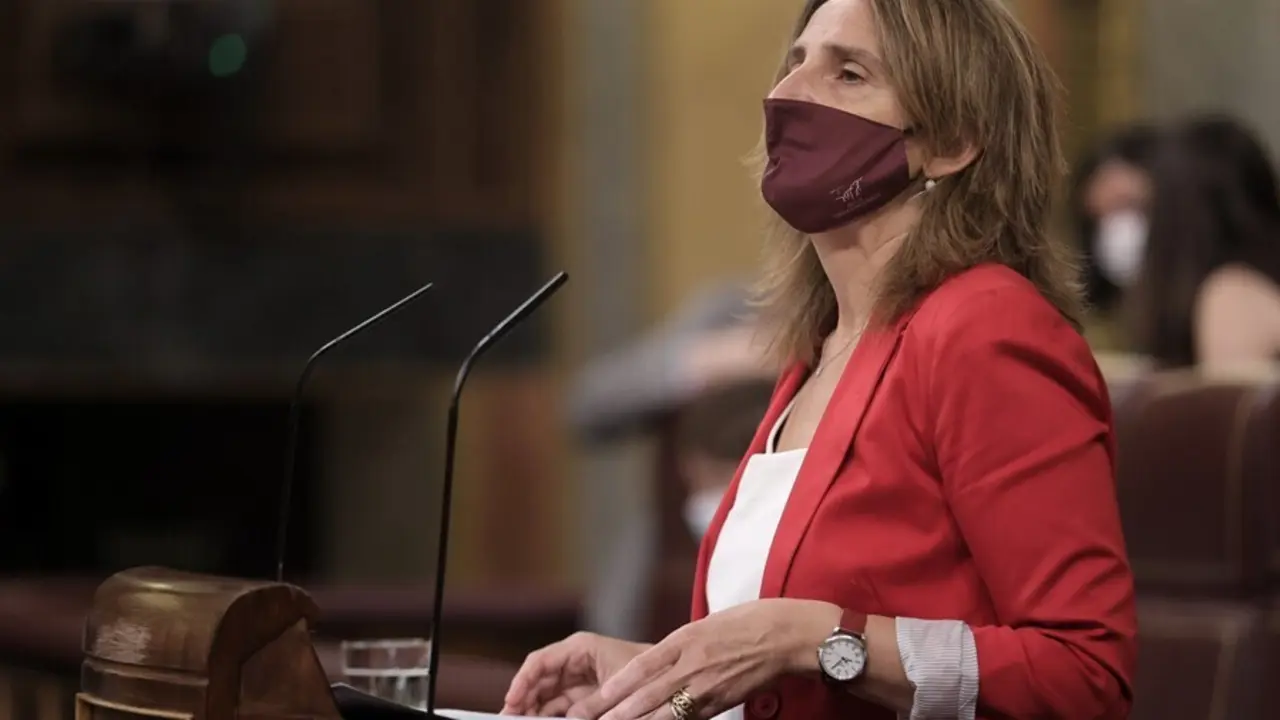 La vicepresidenta tercera y ministra para la Transici&oacute;n Ecol&oacute;gica y el Reto Demogr&aacute;fico, Teresa Ribera.