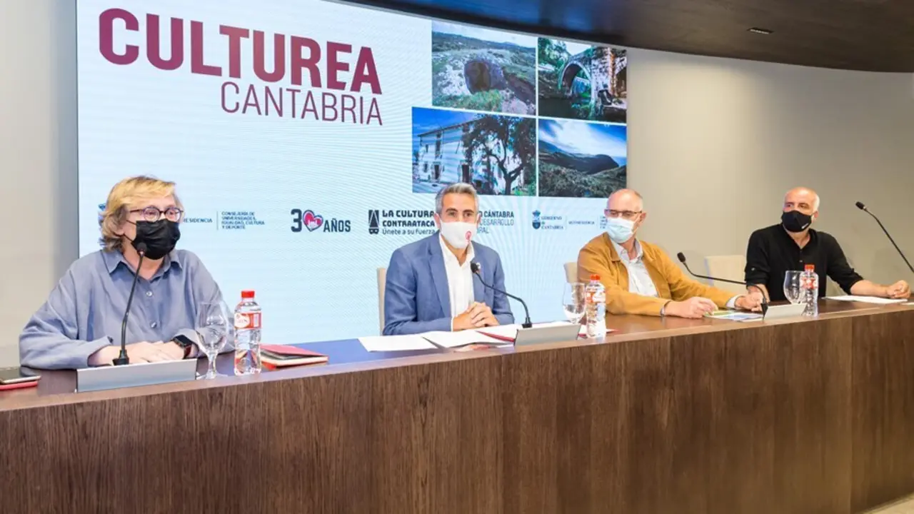 Presentaci&oacute;n del programa &lsquo;Culturea Cantabria 2021&rsquo;