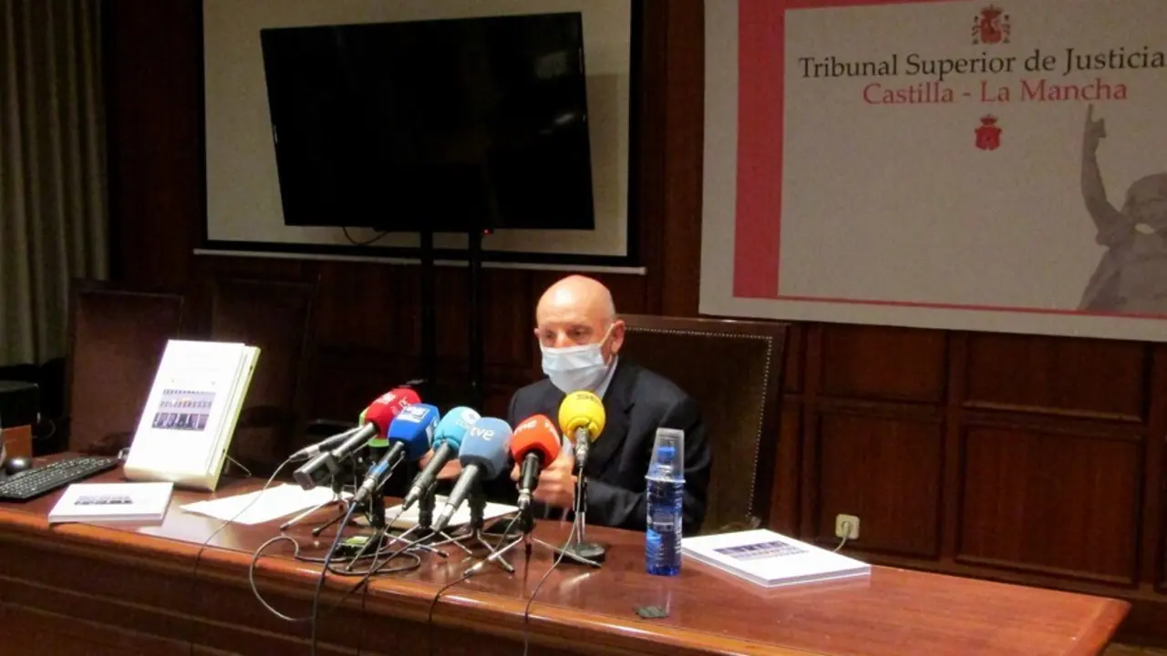 El presidente del Tribunal Superior de Justicia de Castilla-La Mancha, Vicente Rouco