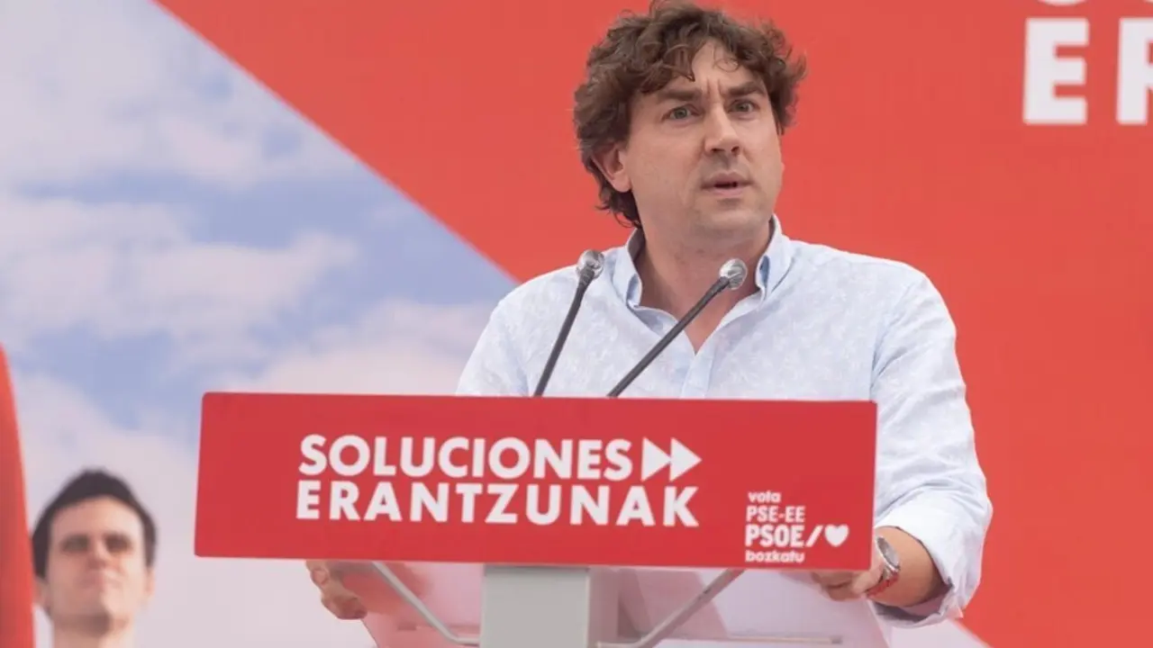 Archivo - El secretario general del PSE de Gipuzkoa, Eneko Andueza