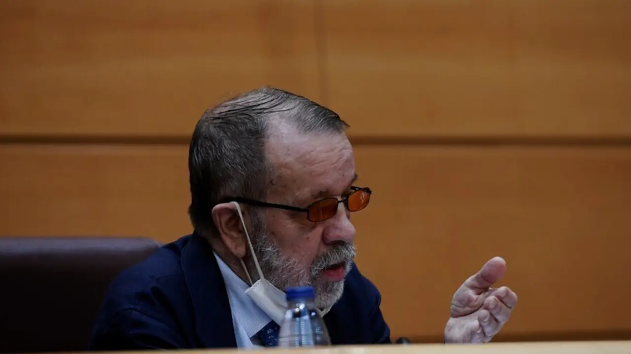 Archivo - El Defensor del Pueblo en funciones, Francisco Miguel Fern&aacute;ndez Marug&aacute;n.
