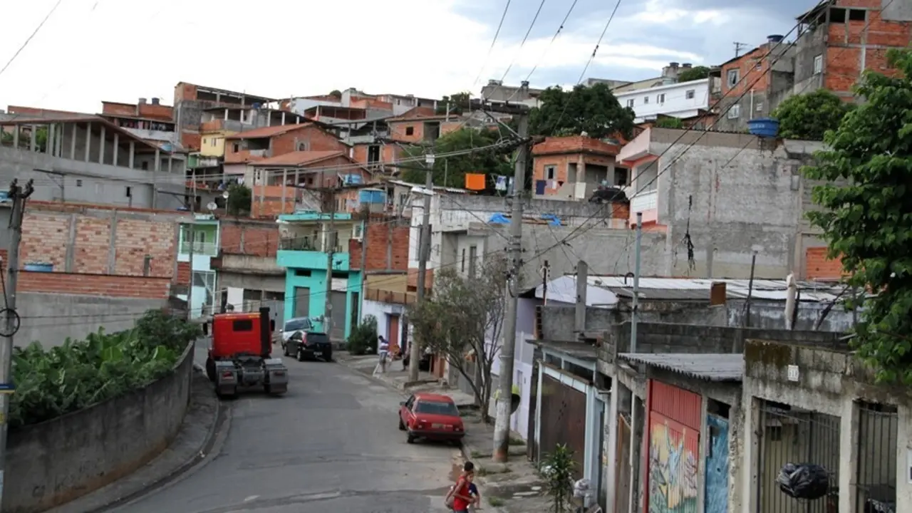 Favelas en R&iacute;o de Janeiro (Brasil).