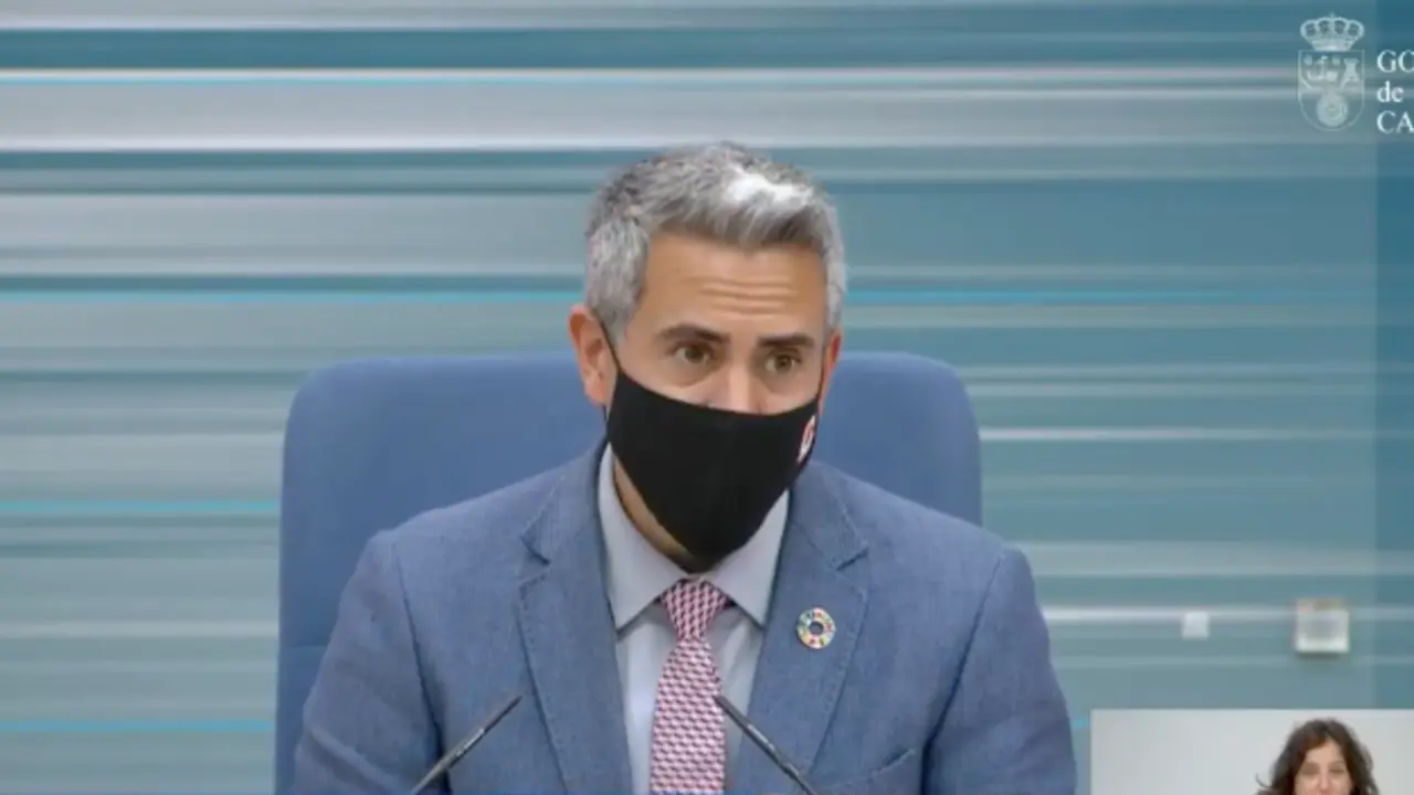 El vicepresidente de Cantabria, Pablo Zuloaga. / ALERTA