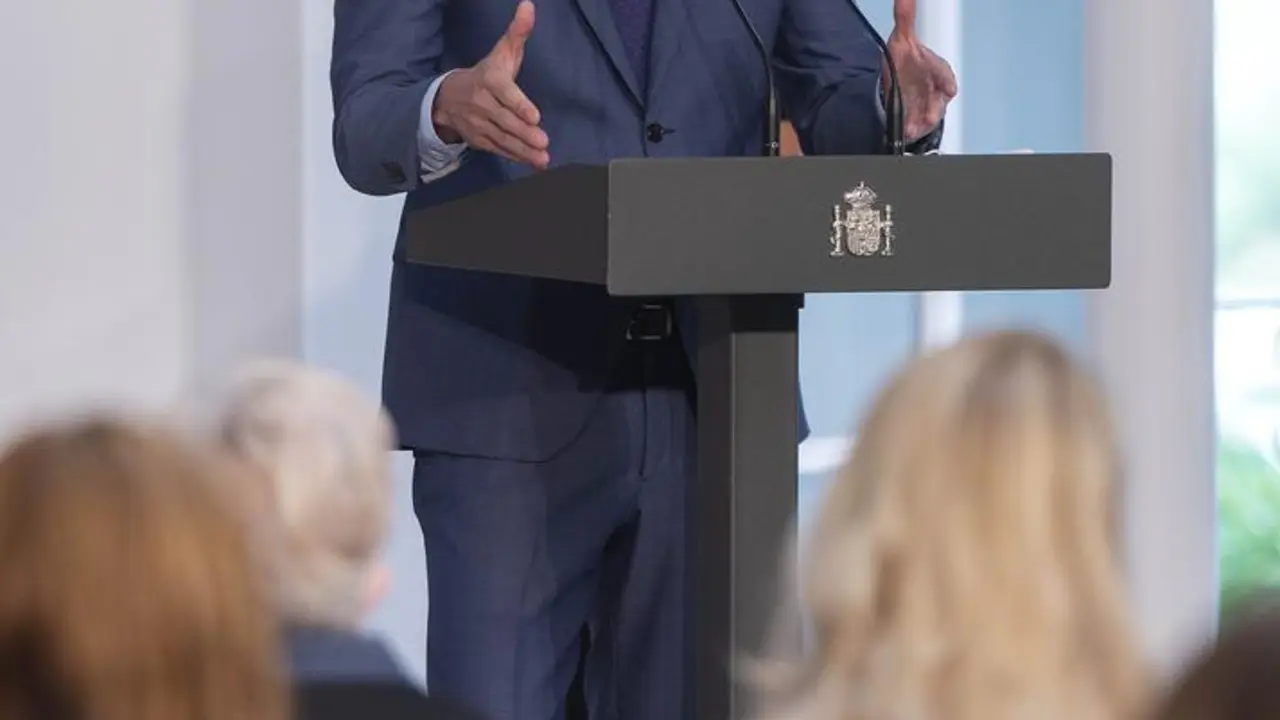 El presidente del Gobierno, Pedro S&aacute;nchez, i