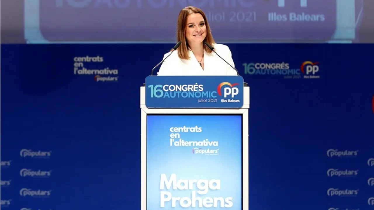 La presidenta del PP de Baleares, Marga Prohens