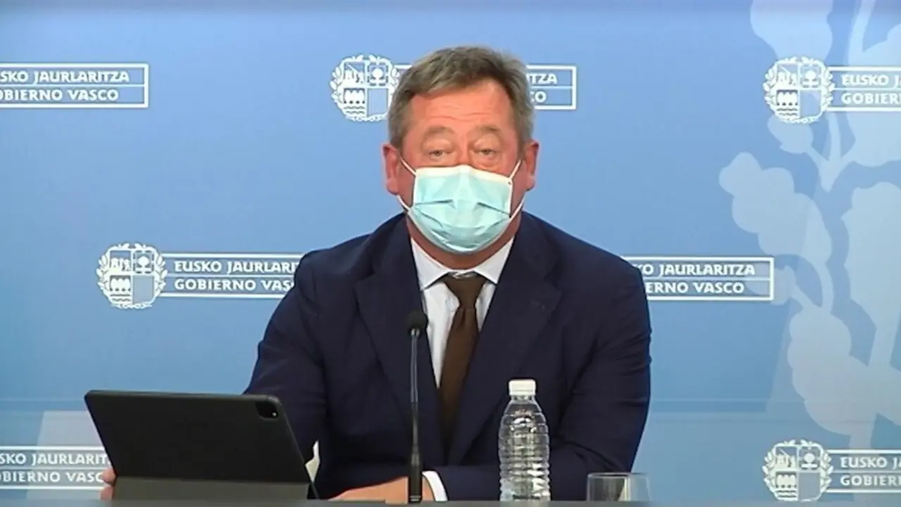 El portavoz del Gobierno Vasco, Bingen Zupiria.