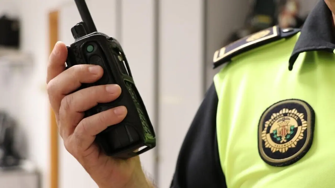 Archivo - Agente de la Polic&iacute;a Local de Val&egrave;ncia