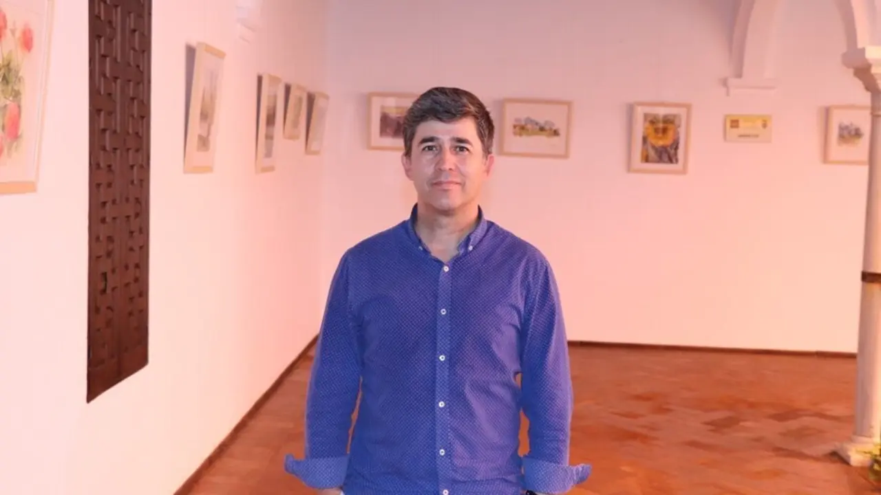 Foto de archivo del profesor Antonio Rosal en los Cursos de Verano de la UPO en Carmona (Sevilla)