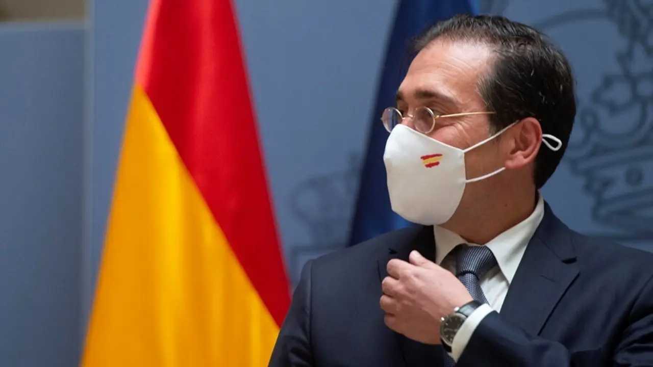 El ministro de Asuntos Exteriores, Uni&oacute;n Europea y Cooperaci&oacute;n, Jos&eacute; Manuel Albares.