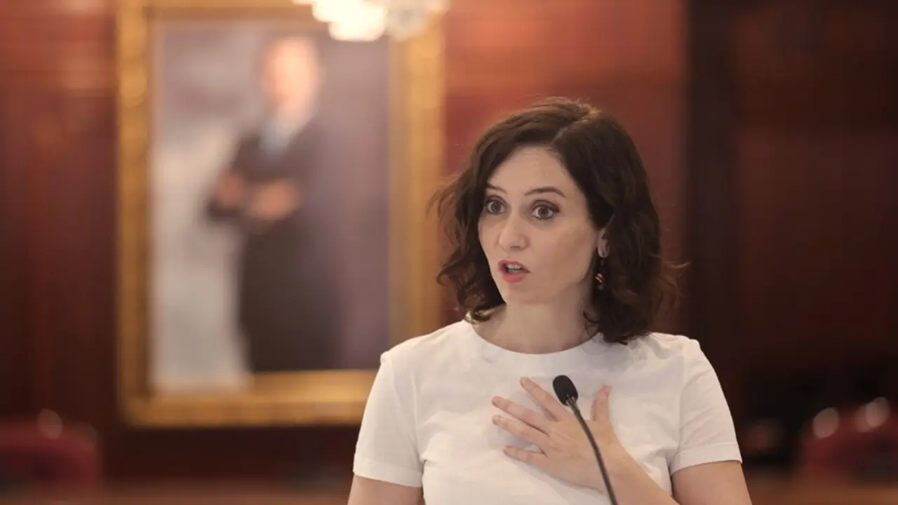 La presidenta de la Comunidad de Madrid, Isabel D&iacute;az Ayuso.