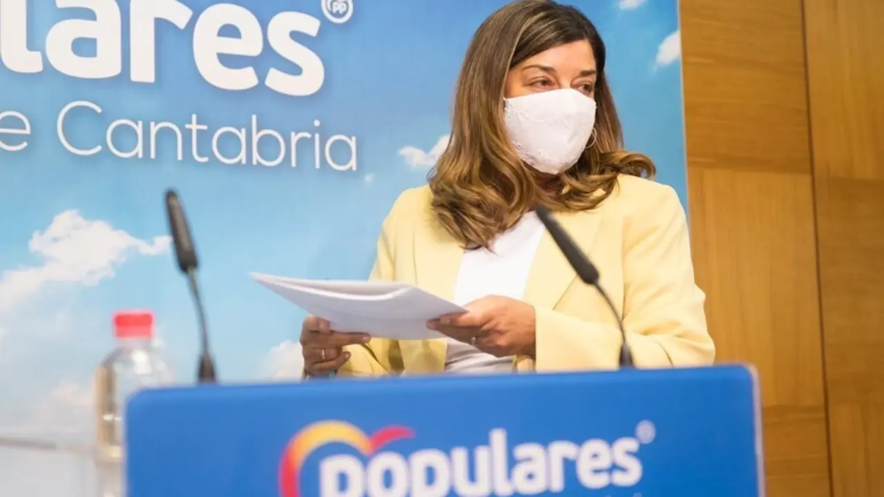 La presidenta del PP de Cantabria, Mar&iacute;a Jos&eacute; S&aacute;enz de Buruaga