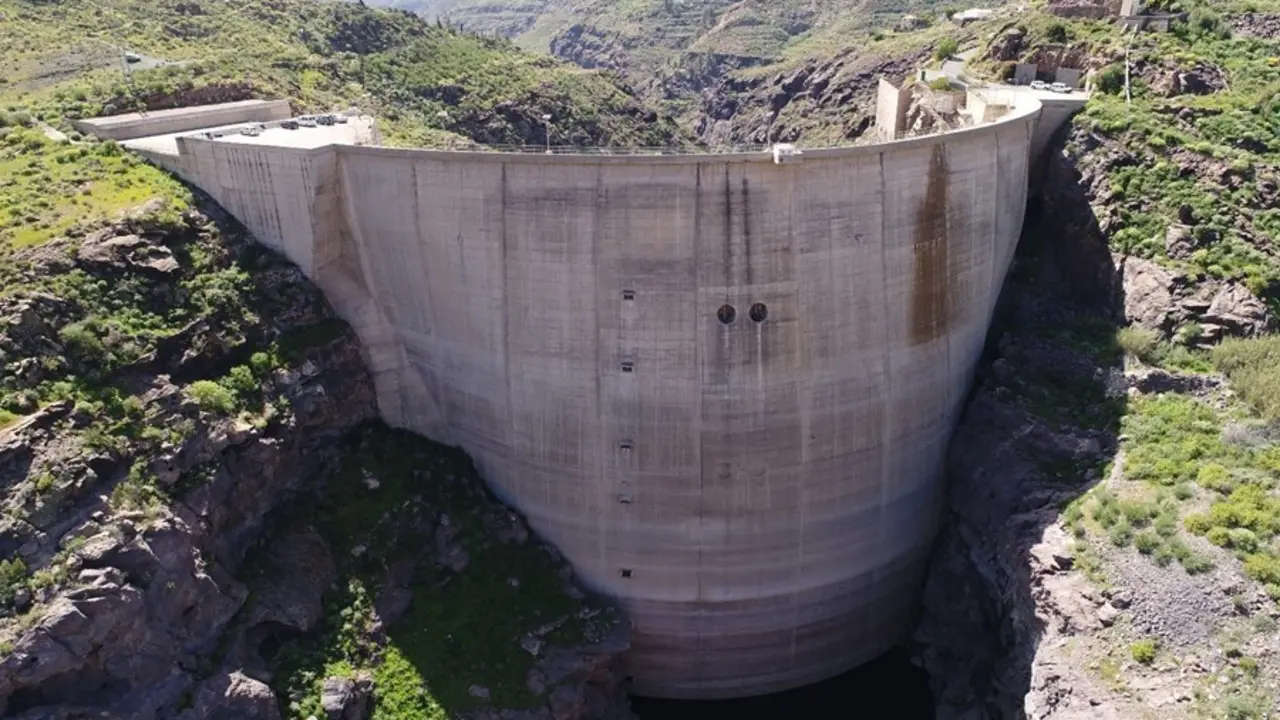 Presa de Chira-Soria, en Gran Canaria