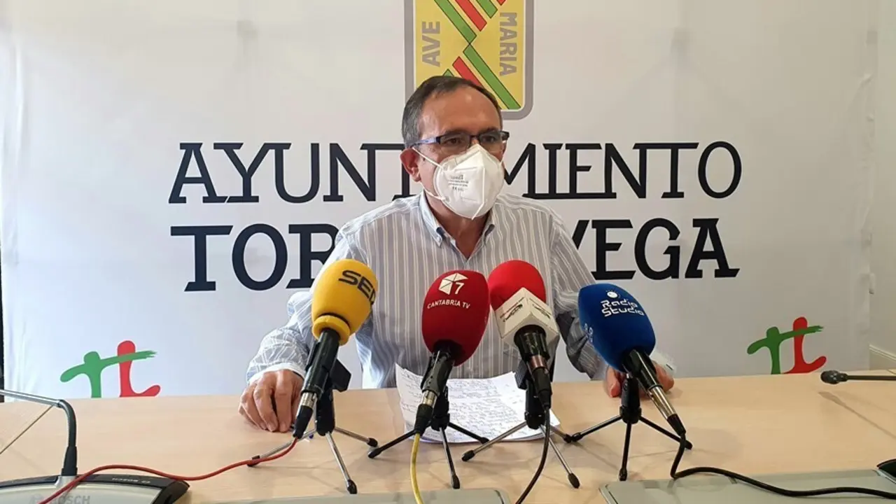 Cruz Viadero en rueada de prensa