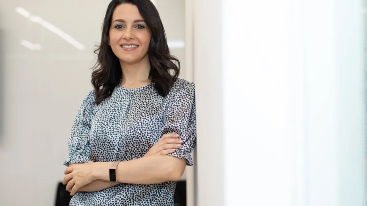 La presidenta de Ciudadanos, In&eacute;s Arrimadas, durante una entrevista con Europa Press.