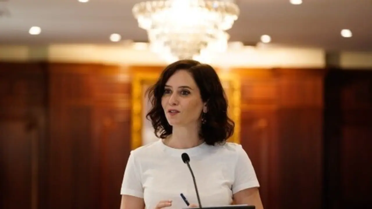 La presidenta de la Comunidad de Madrid, Isabel D&iacute;az Ayuso.