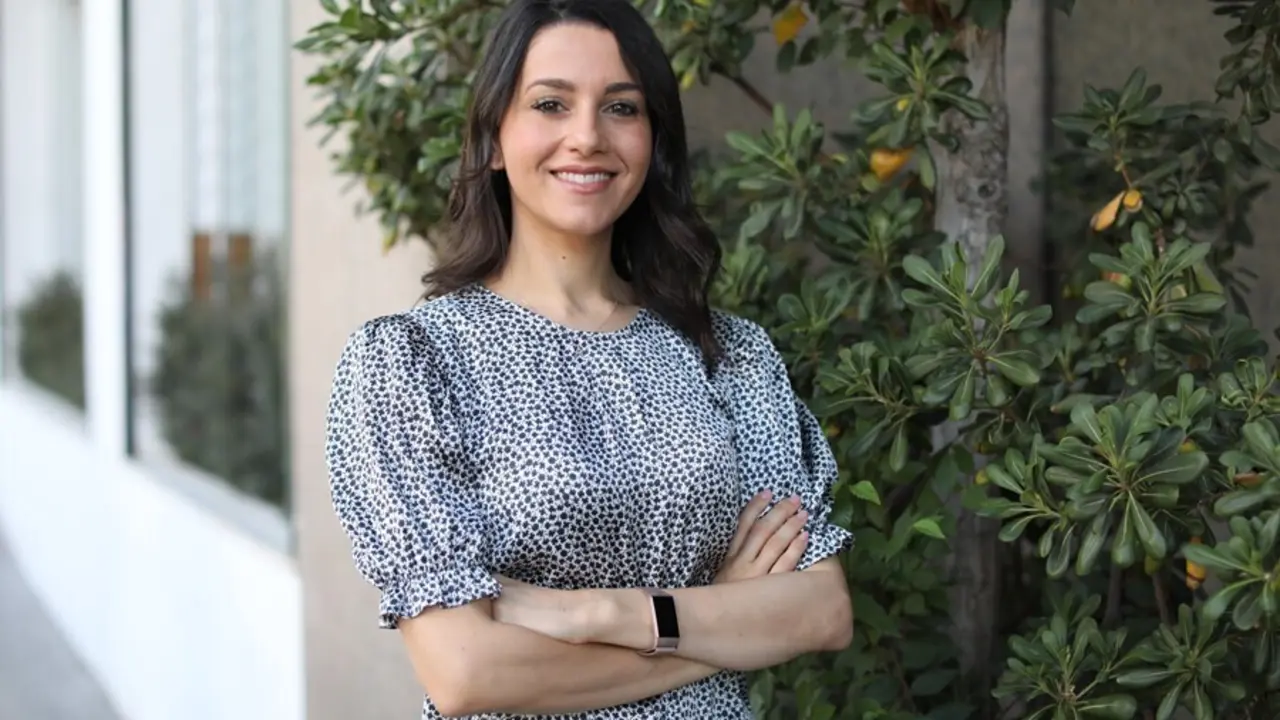La presidenta de Ciudadanos, In&eacute;s Arrimadas, durante una entrevista con Europa Press.