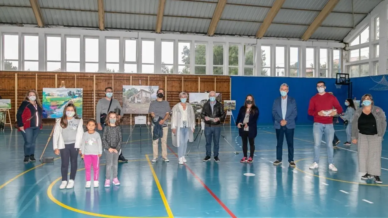 Entrega premios concurso pintura al aire libre de Polanco