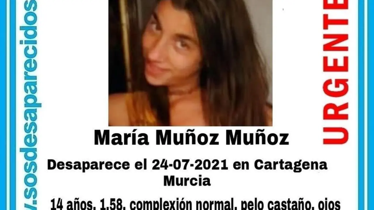 Cartel de SOS Desaparecidos